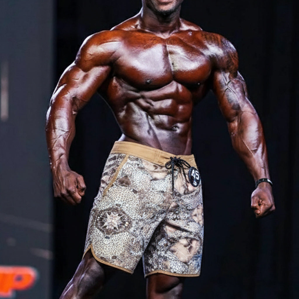 MetroMaleWear MetroMuscleWear Honeycomb Physique Board Short 4716-72
