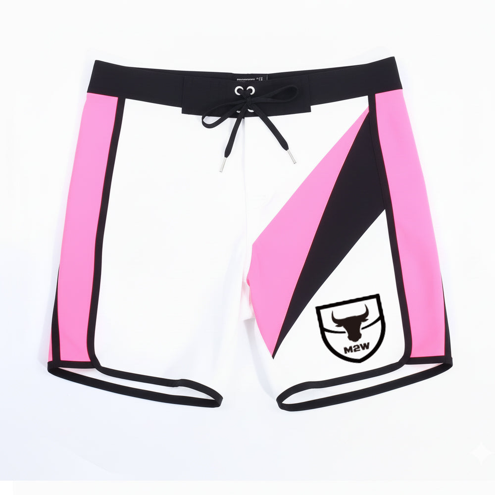 MetroMaleWear MetroMuscleWear IFBB Pro Mens Physique Board Short Pink 4717-02