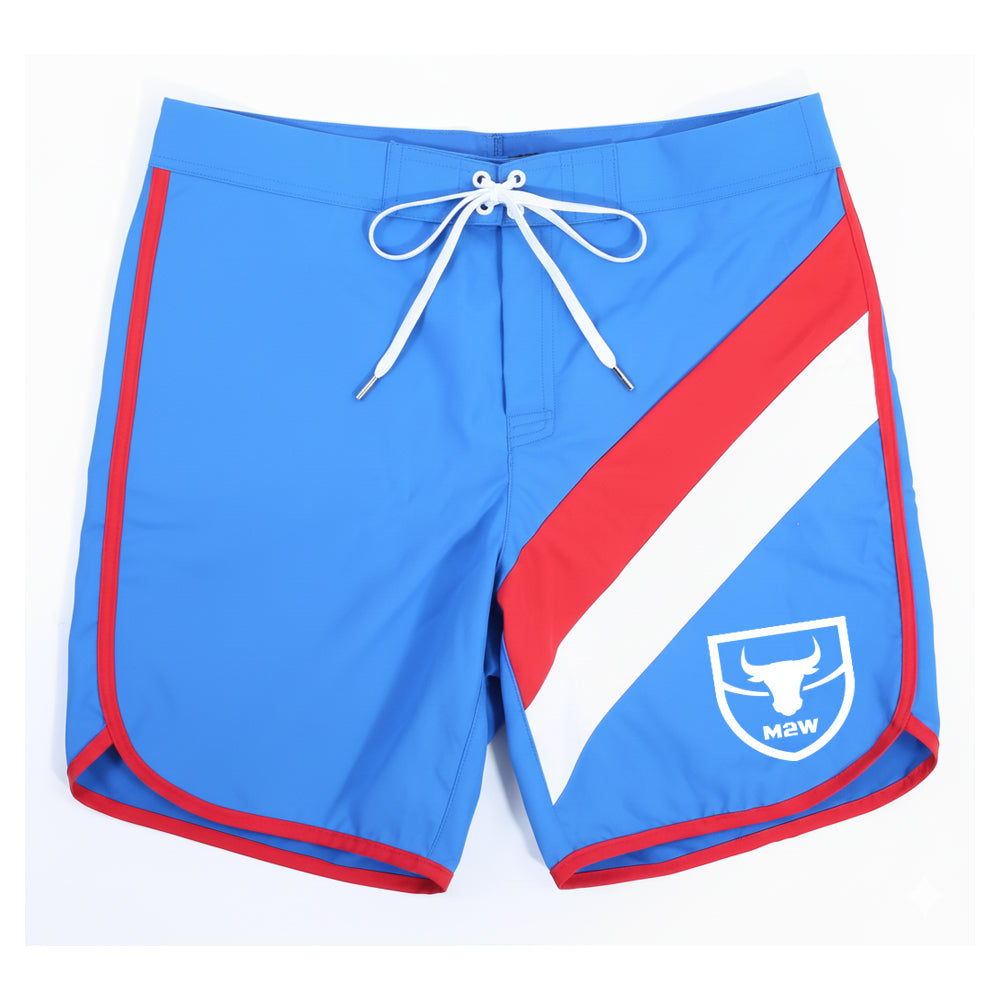 MetroMaleWear MetroMuscleWear IFBB Pro Mens Physique Board Short Royal 4717-18