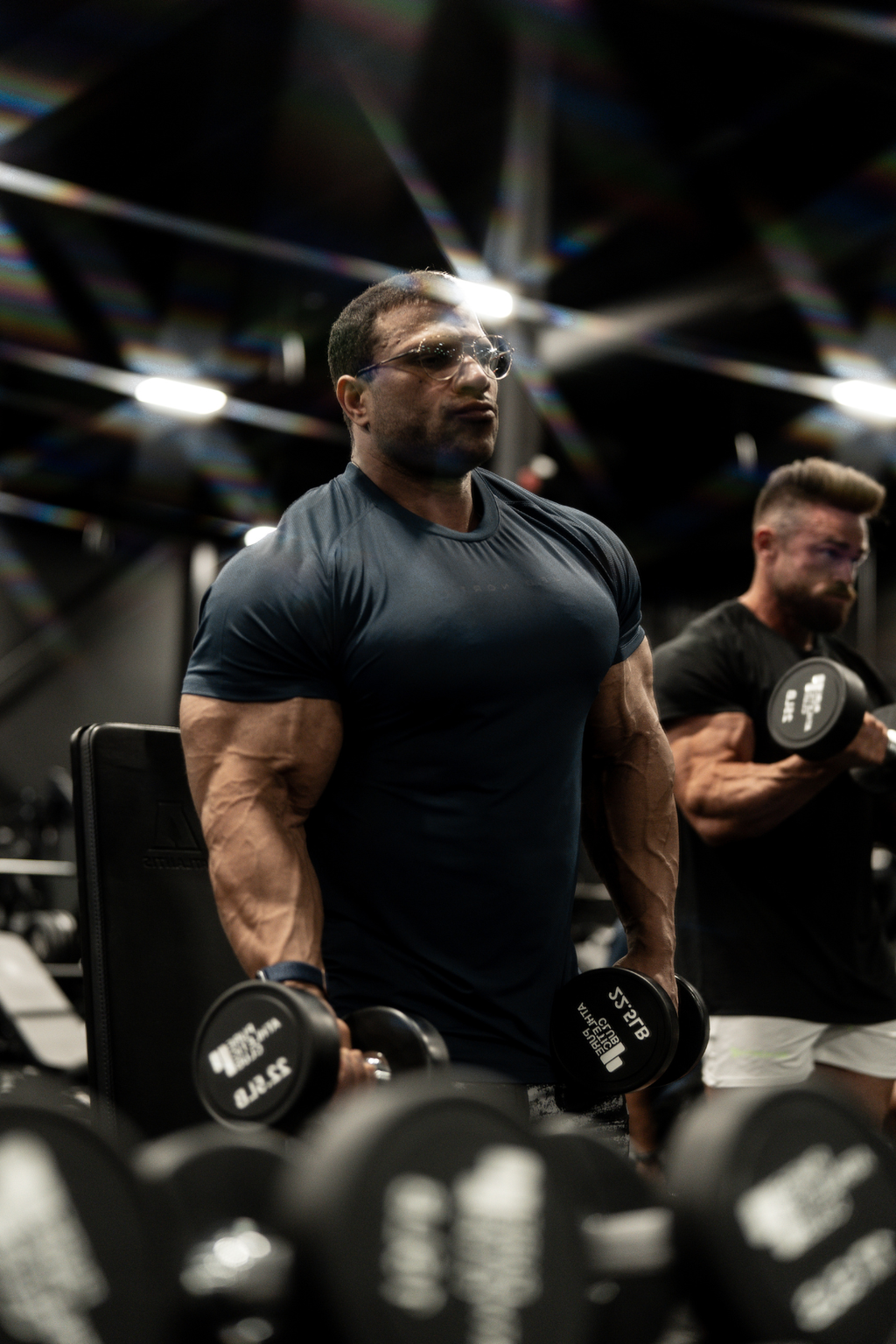 Jed North Premium Trainings-T-Shirt – Navy