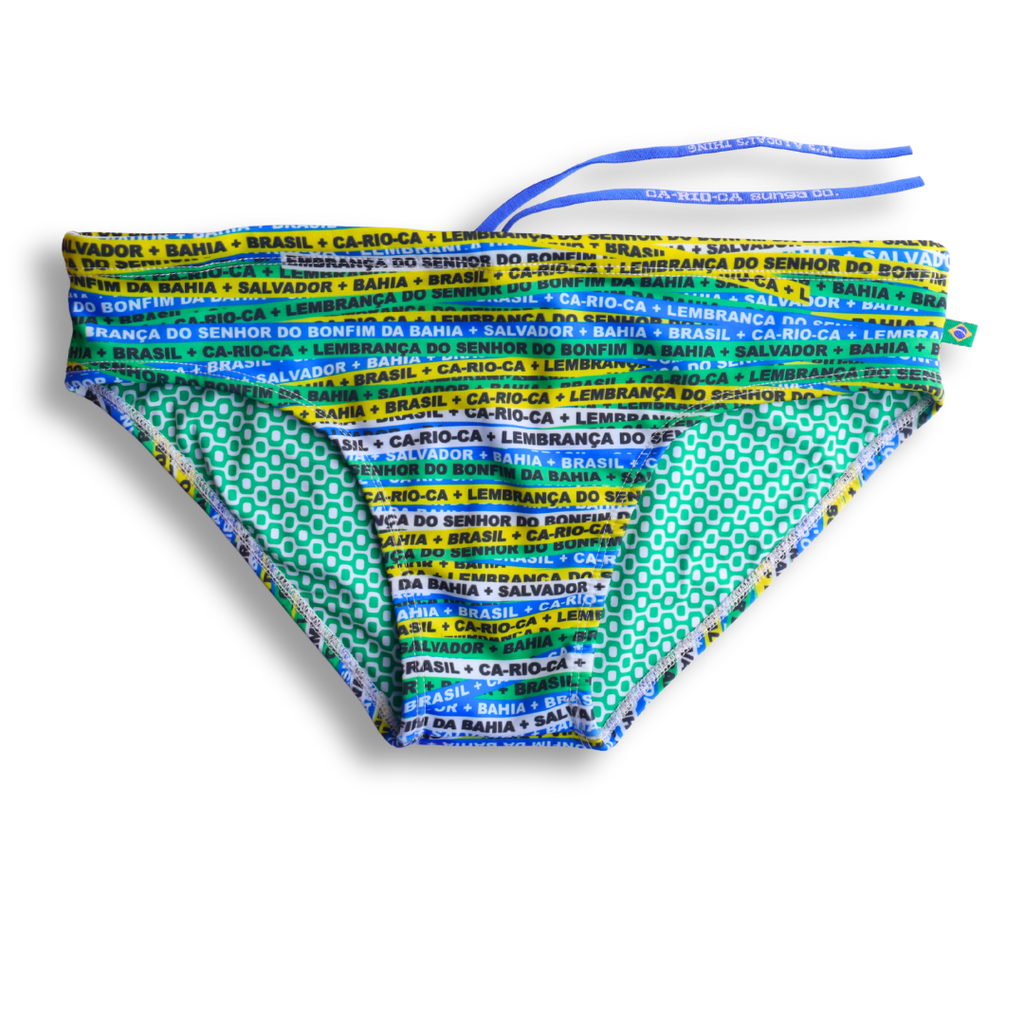 CA-RIO-CA Bonfim Sunga de Corte Clásico - Trajes de baño de diseño