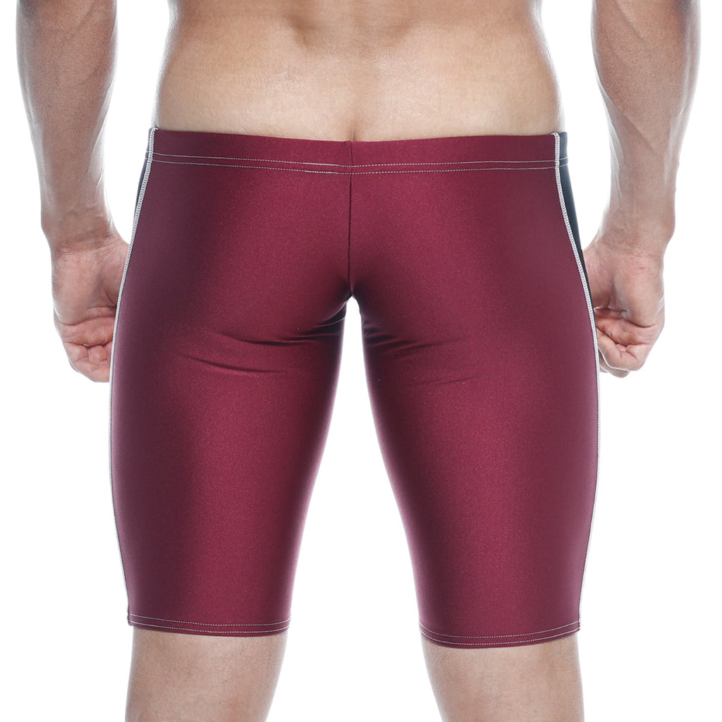 MetroMaleWear New Jammer Swim Boxer Burgundy 4994-29