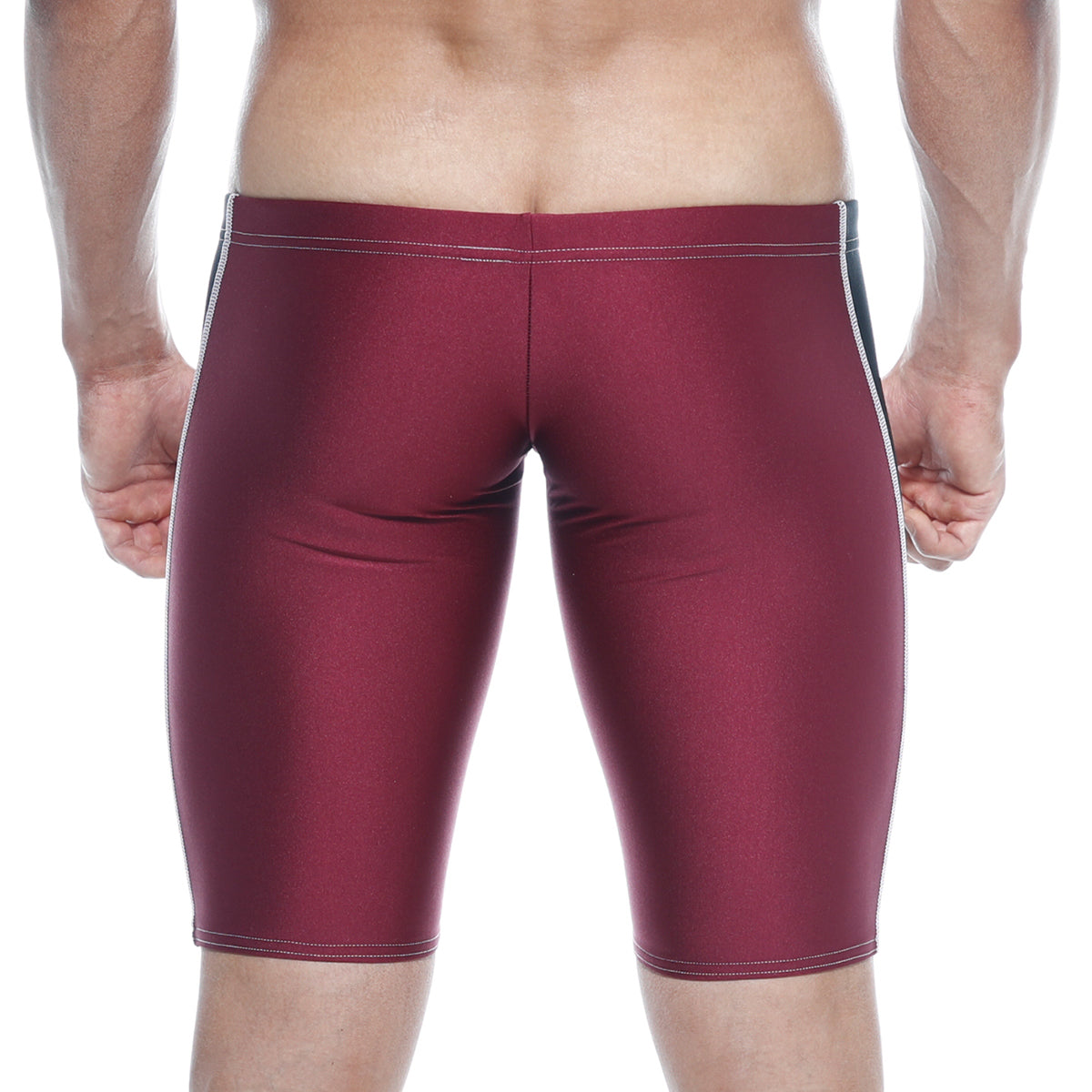 MetroMaleWear New Jammer Swim Boxer Burgundy 4994-29