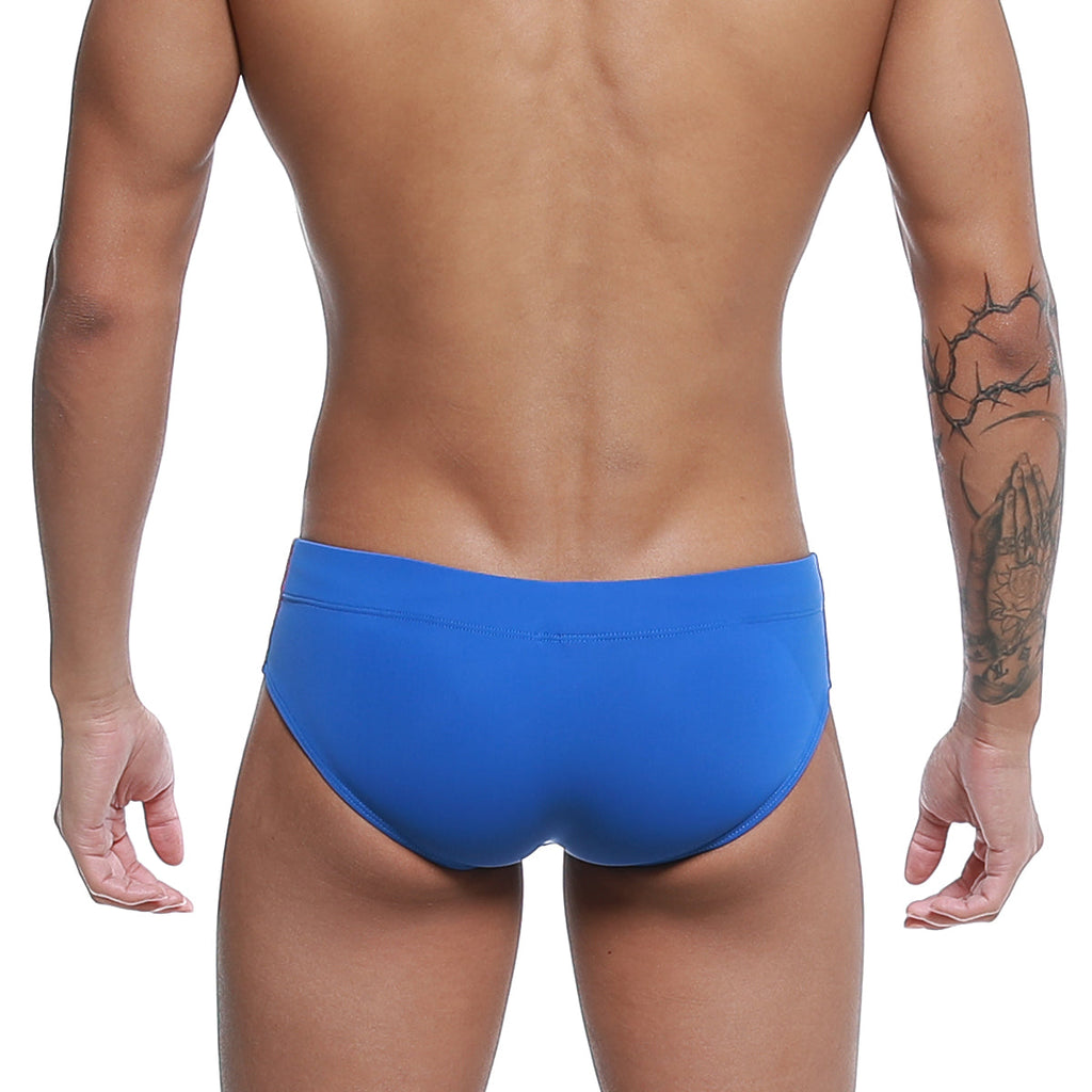 MetroMaleWear Rainbow Swim Brief Royal 4914-07