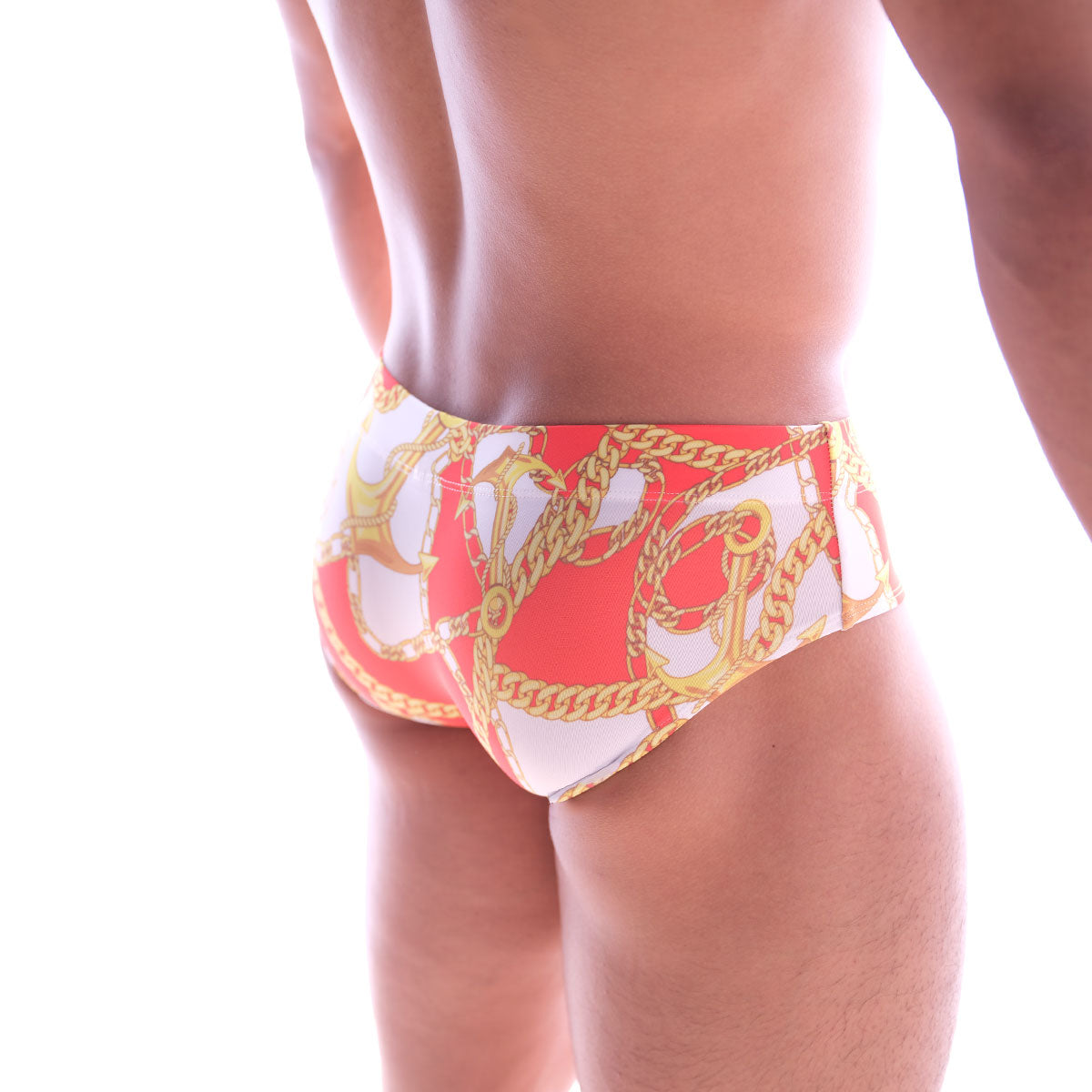 MetroMaleWear Classic Swim Brief Lujos Red 4914-97