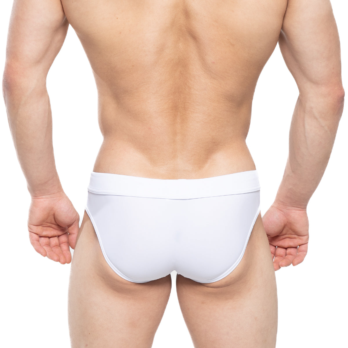 MetroMaleWear Villena Swim Bikini White 4920-00