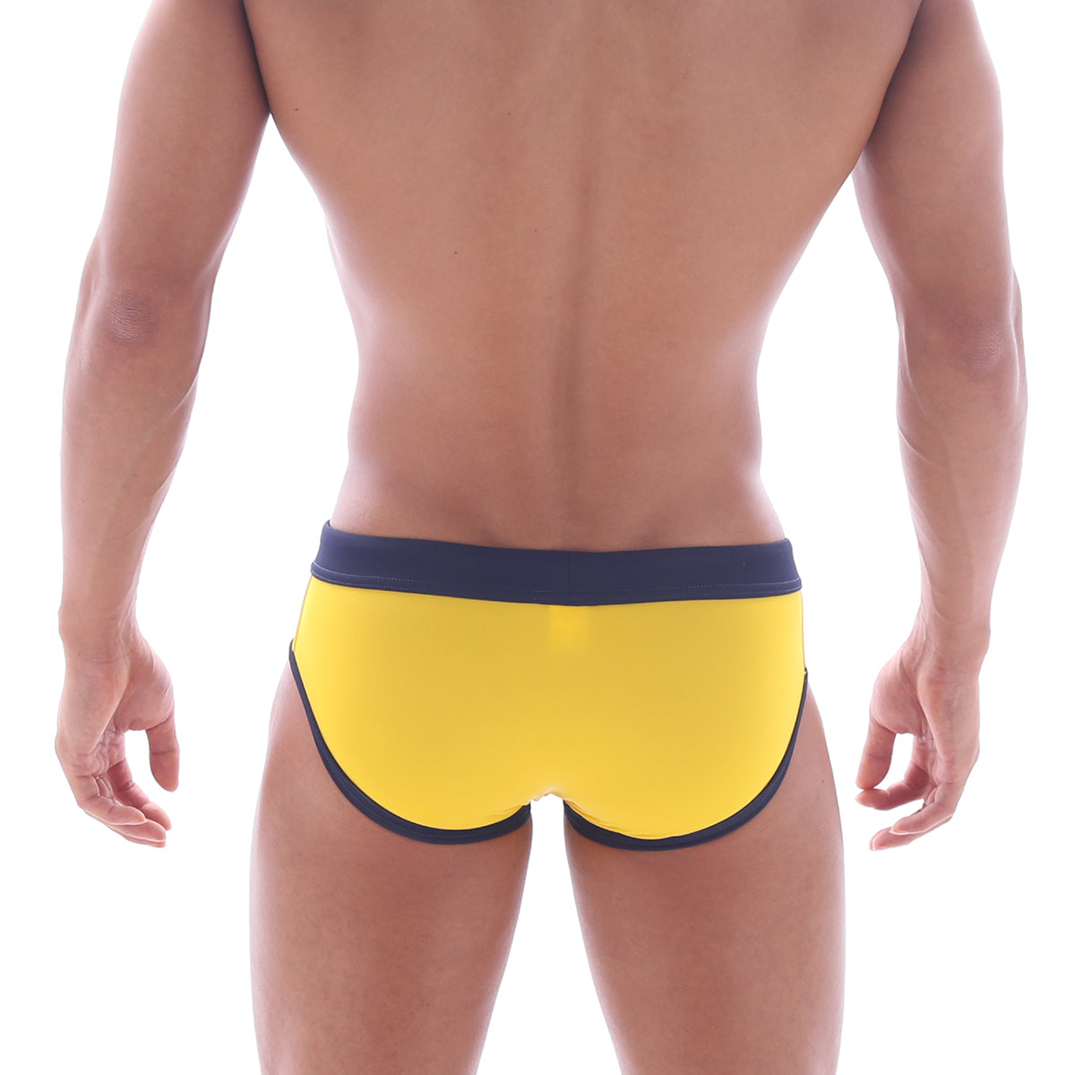 MetroMaleWear Deporte Swim Brief Yellow 4924-15