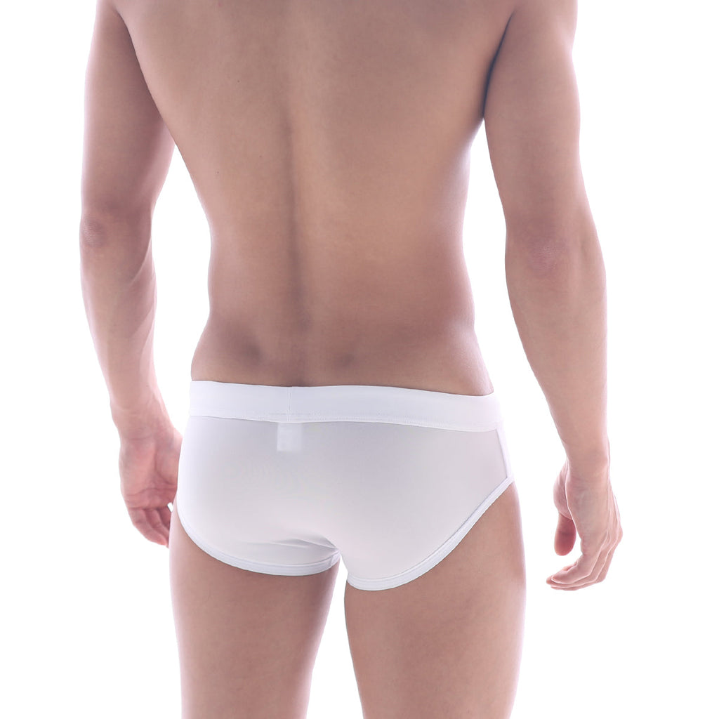 MetroMaleWear Europa Swim Brief White 4924-31