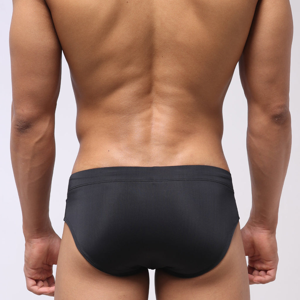 MetroMaleWear Ibiza Swim Brief Metal Silver 4928-30