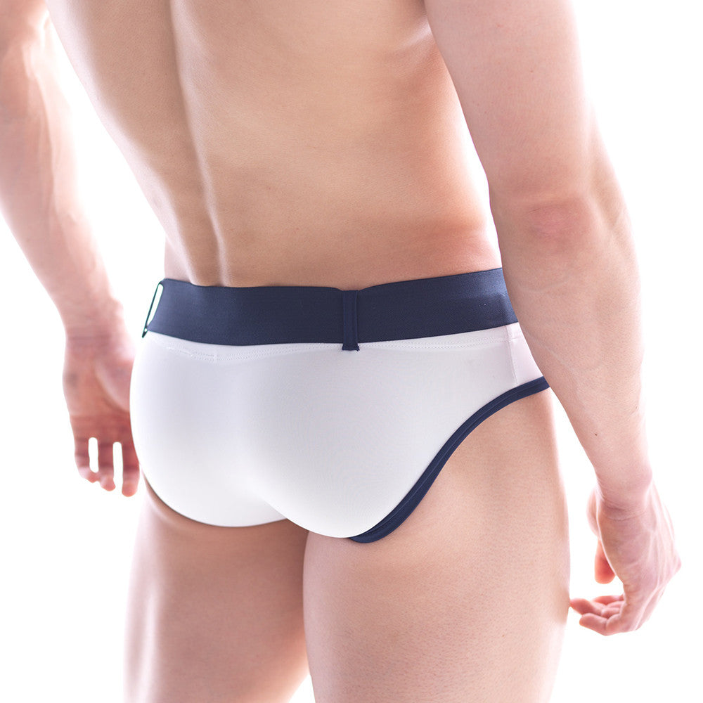 MetroMaleWear Patagonia Swim Brief White 4936-00