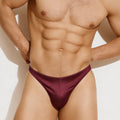 MetroMaleWear Corvette Swim Thong Burgundy 4942-29