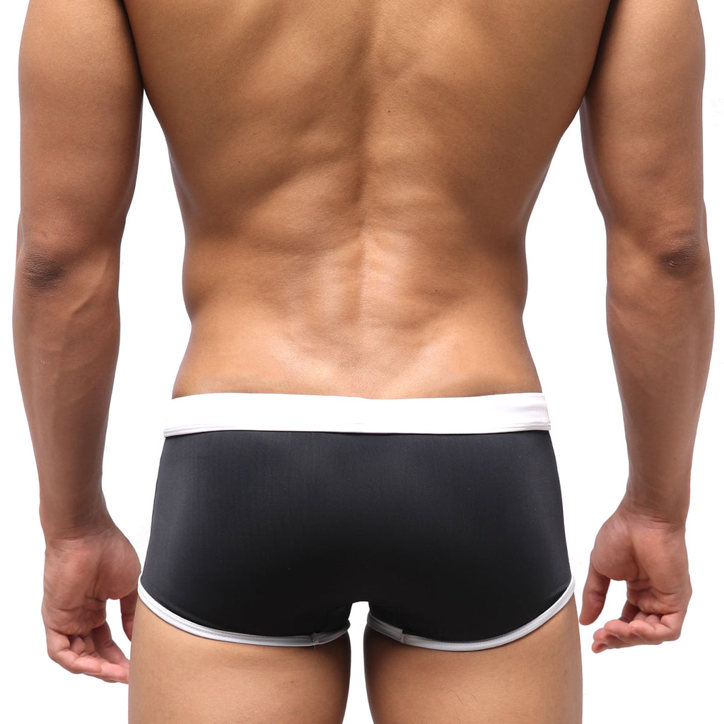 MetroMaleWear Fresco Swim Trunk Black 4944-20