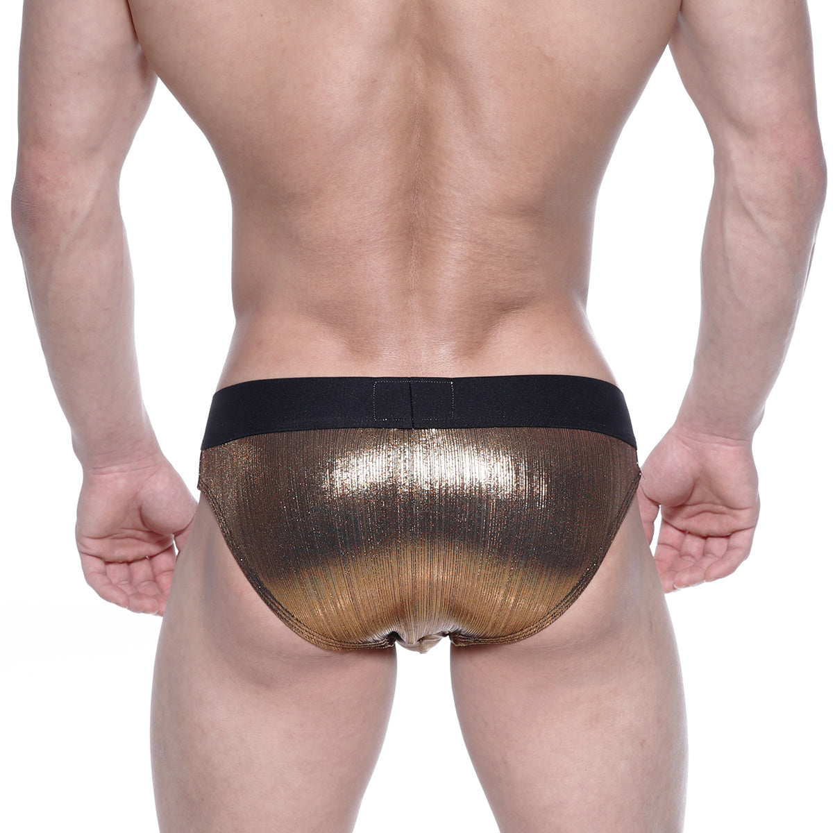 MetroMaleWear STARS Swim Brief Gold 4946-34