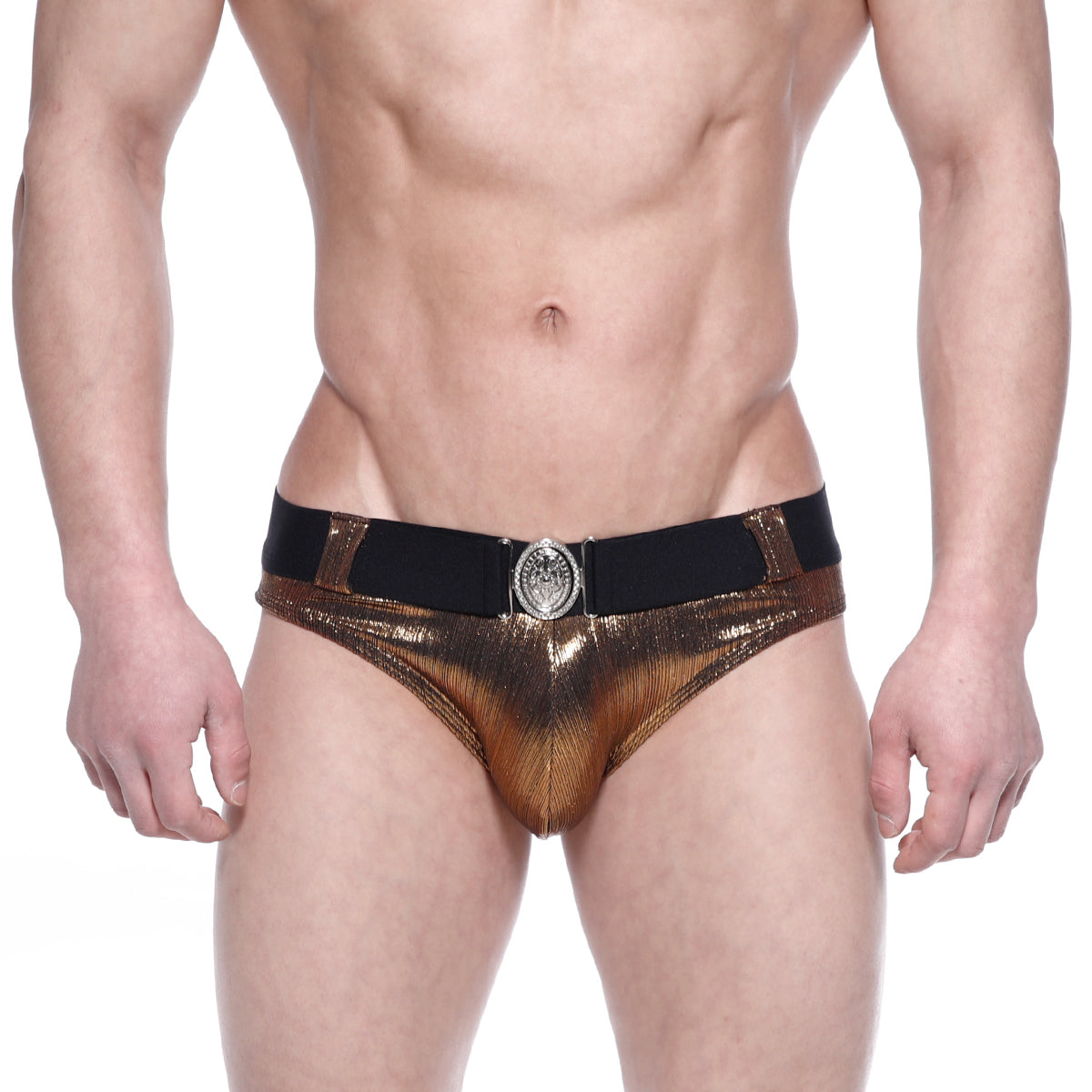 MetroMaleWear STARS Swim Brief Gold 4946-34