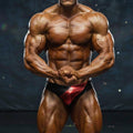 MetroMaleWear MetroMuscleWear Competition Suit Red 4974-12