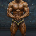 MetroMaleWear MetroMuscleWear Ajax Competition Suit Gold 4974-47