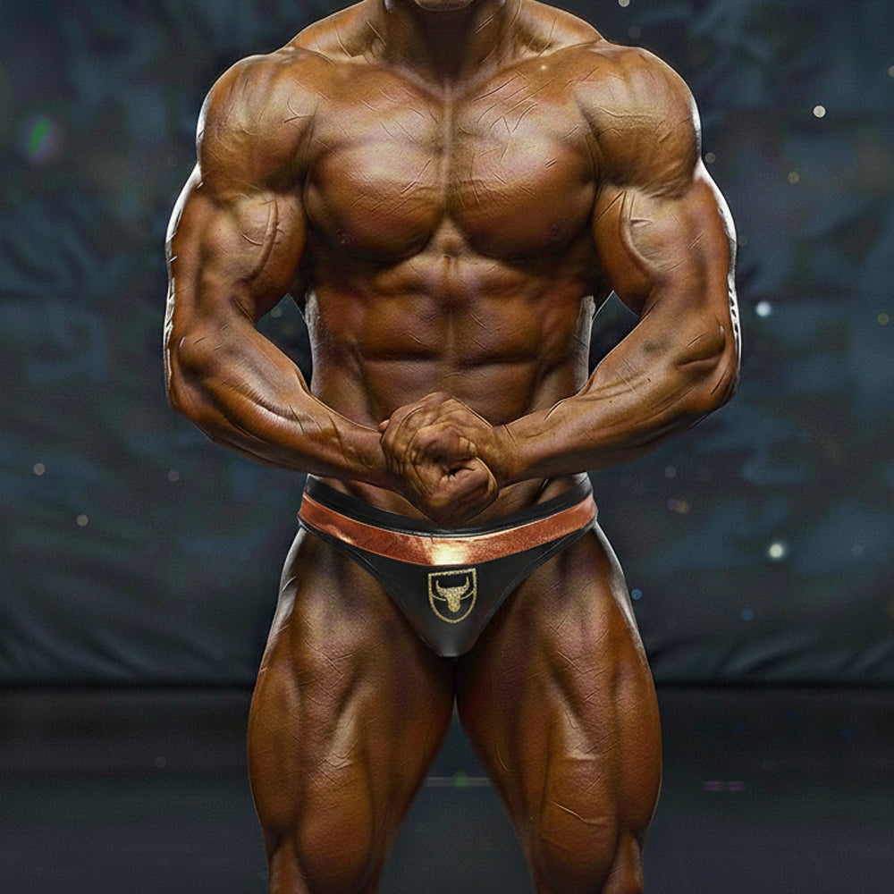 MetroMaleWear MetroMuscleWear Hudson Competition Suit Copper 4974-64