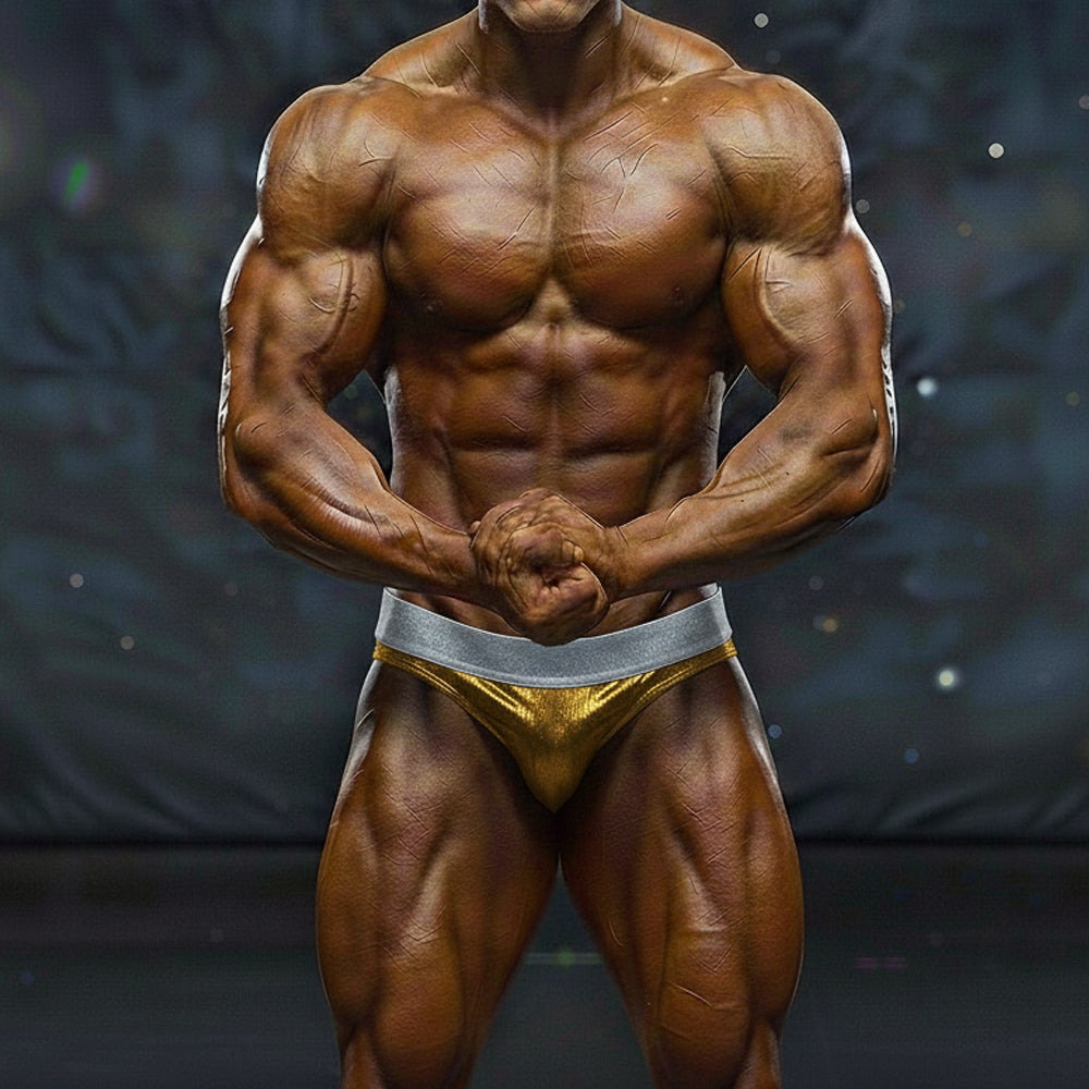 MetroMaleWear MetroMuscleWear DIY Competition Suit Gold 4974-83