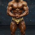 MetroMaleWear MetroMuscleWear Jupiter Competition Suit Gold 4974-90
