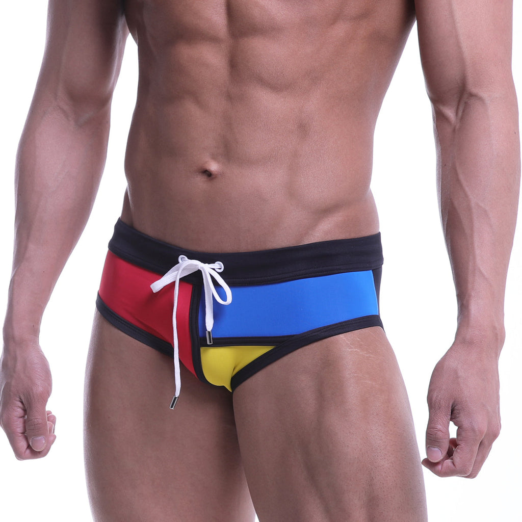 MetroMaleWear COLORS Swim Brief Black 4976-20