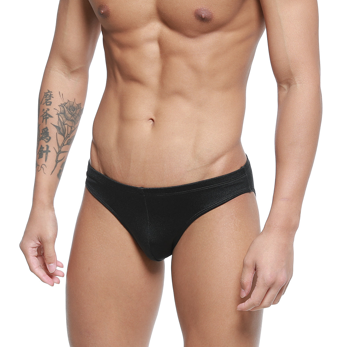 MetroMaleWear Hunter Swim Brief Black 4977-20