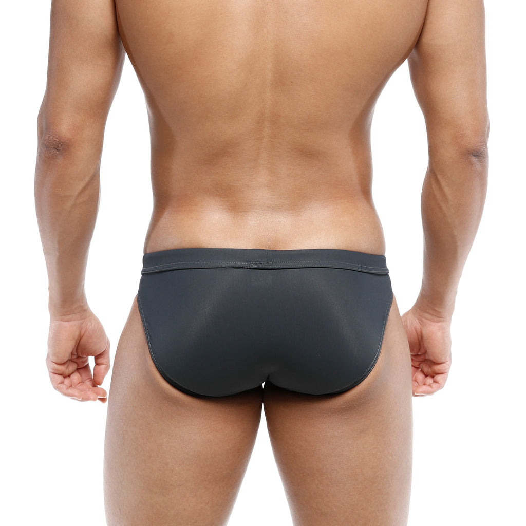 MetroMaleWear Resort Swim Brief Gray 4983-11