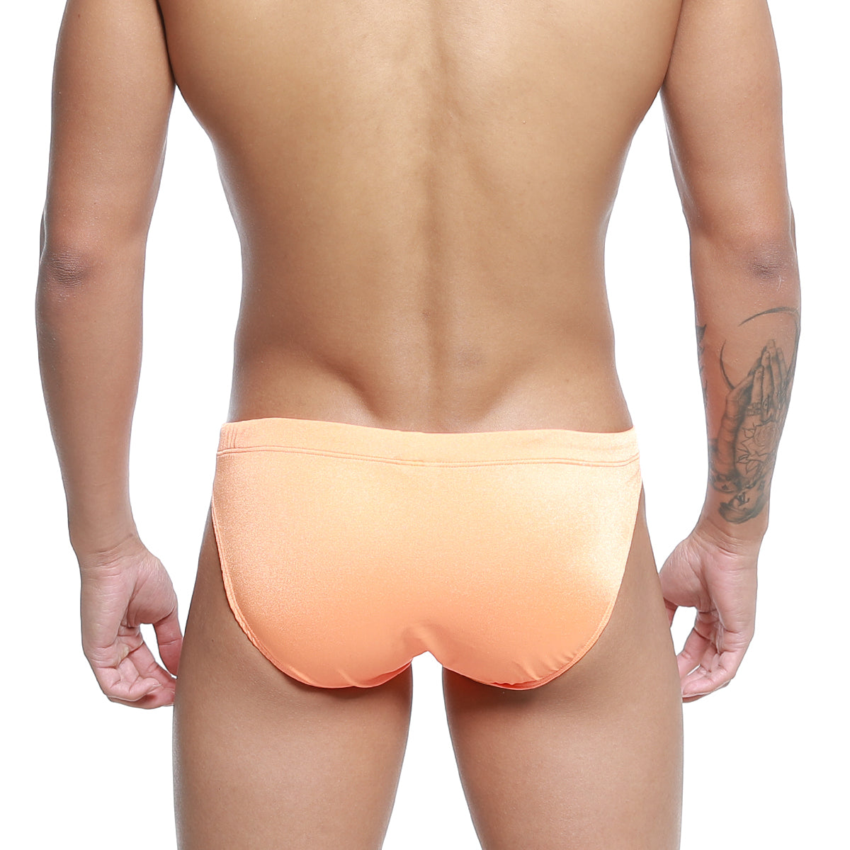 MetroMaleWear Vanguard Swim Bikini Neon Orange 4984-14