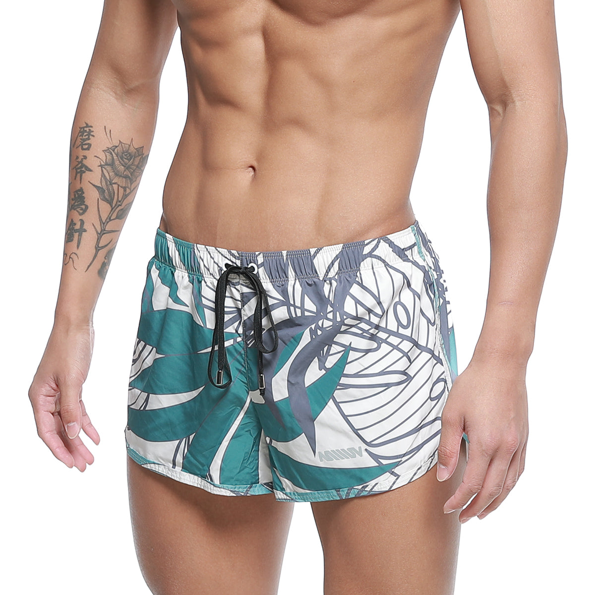 MetroMaleWear Summer Swim Shorts Meadow 4988-09