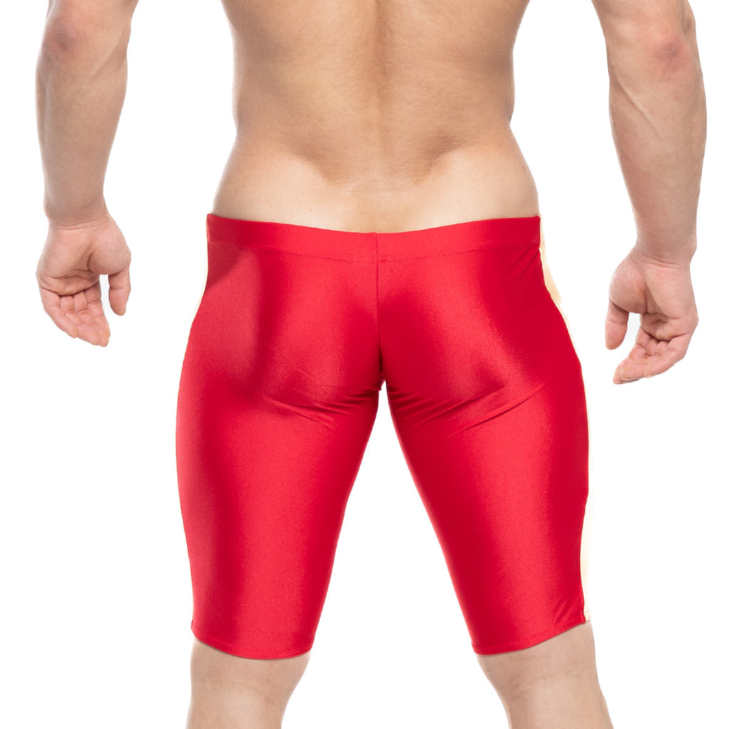 MetroMaleWear New Jammer Swim Boxer Red 4994-12