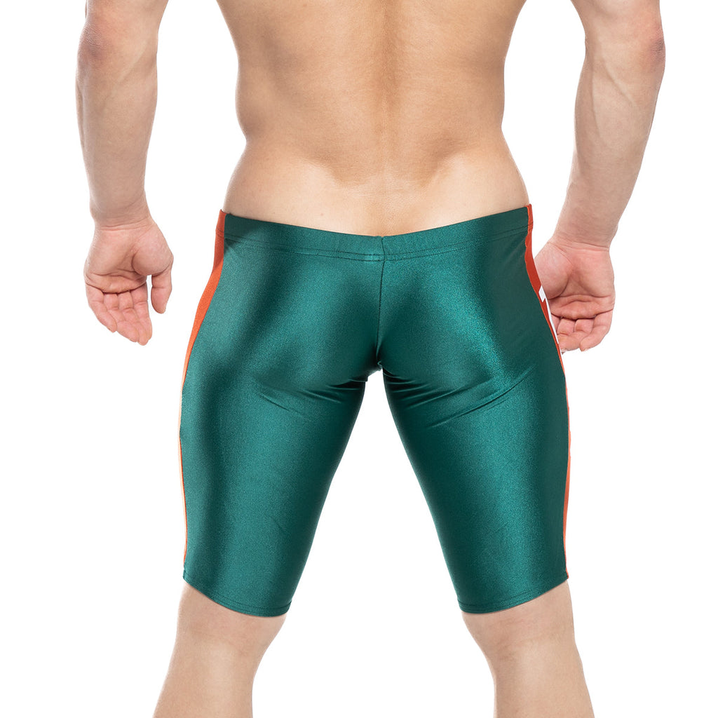 MetroMaleWear New Jammer Swim Boxer Green 4994-17
