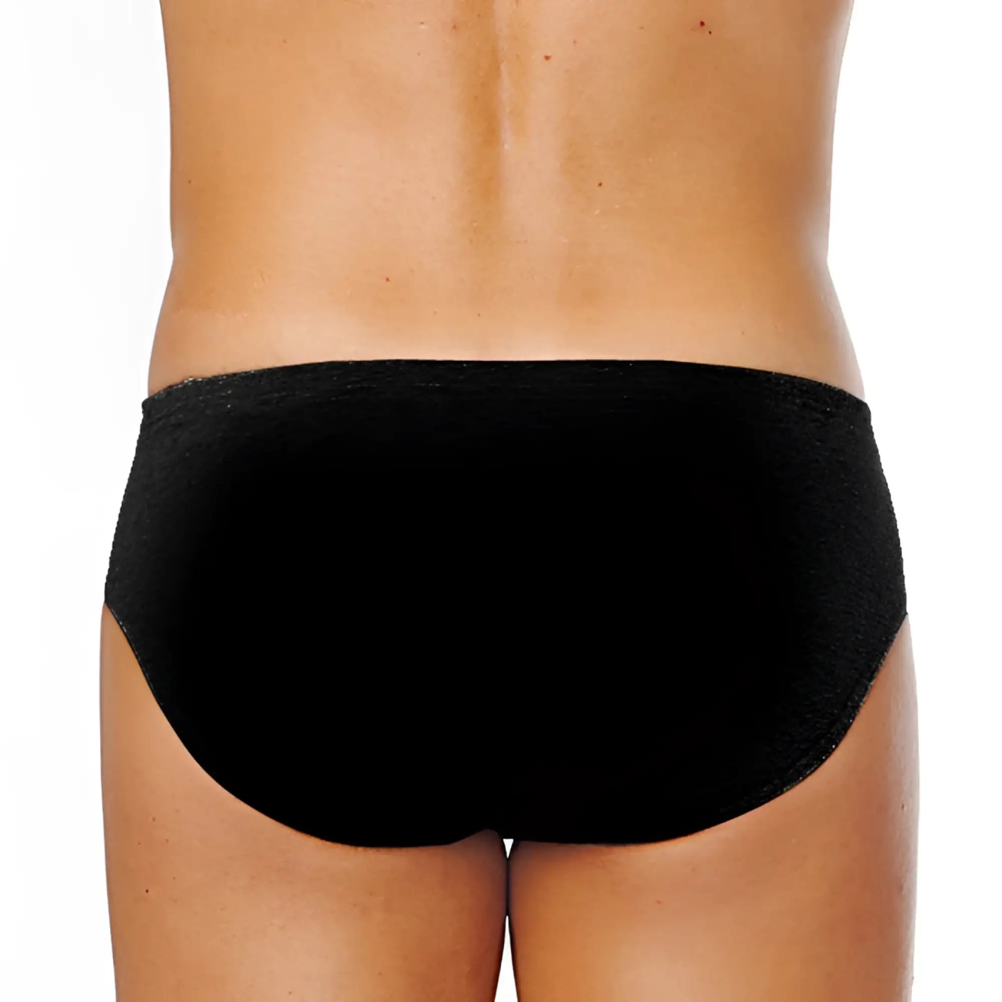 Black seamless low rise briefs from papi 5 pack assorted conventional underwear size m with smooth design