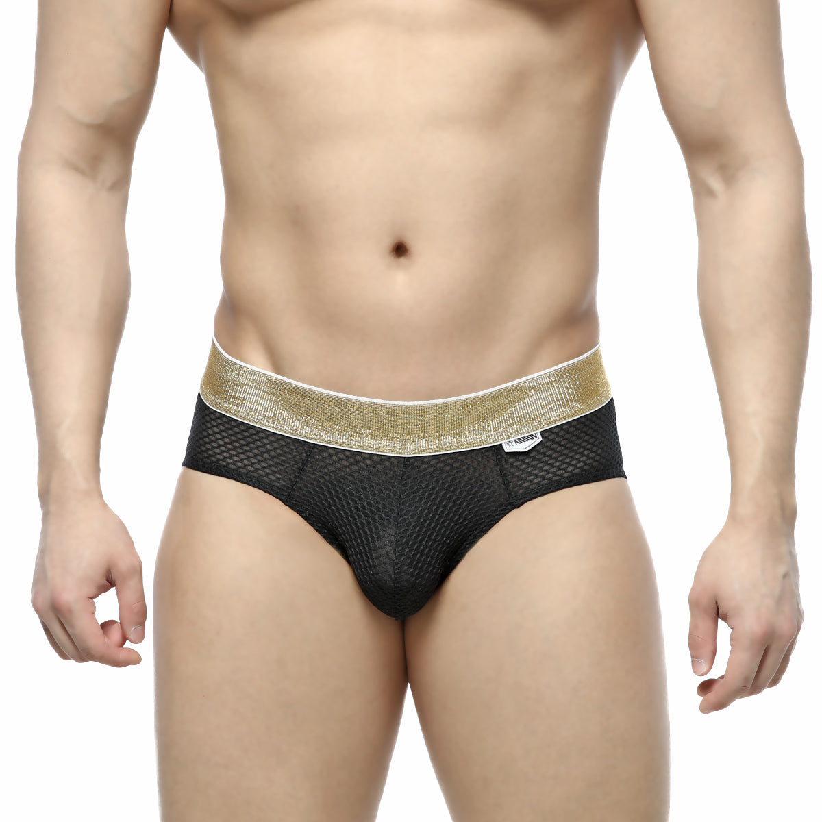MetroMaleWear Luxury Hip Brief Black 5003-05