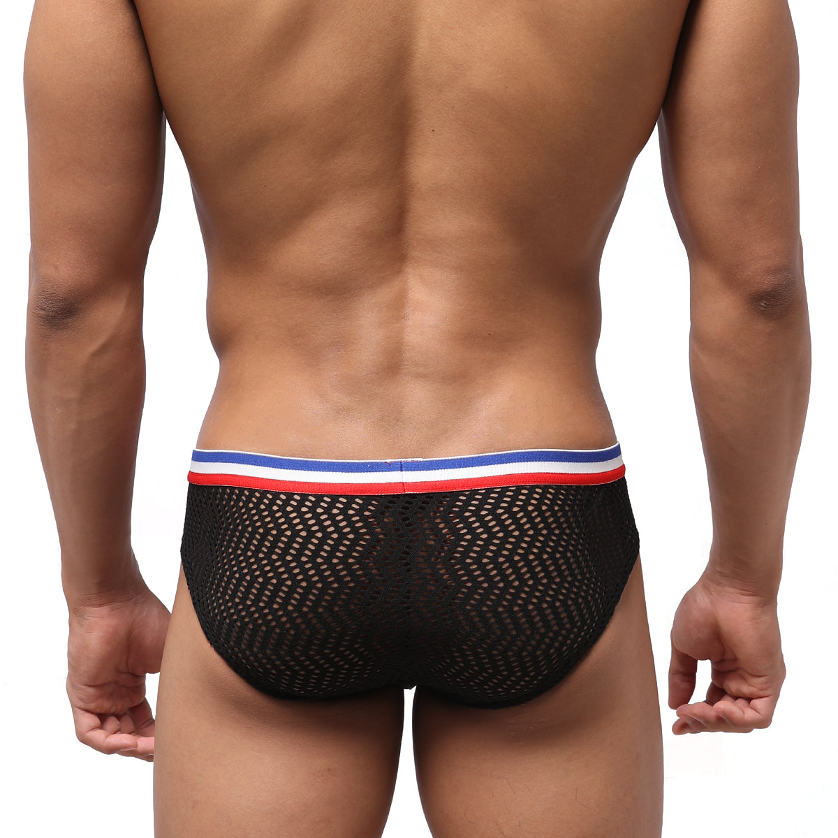 MetroMaleWear Slim Fit Hip Brief Lace Black 5003-89