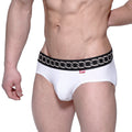 MetroMaleWear Classic Hip Brief Metal White 5003-M00