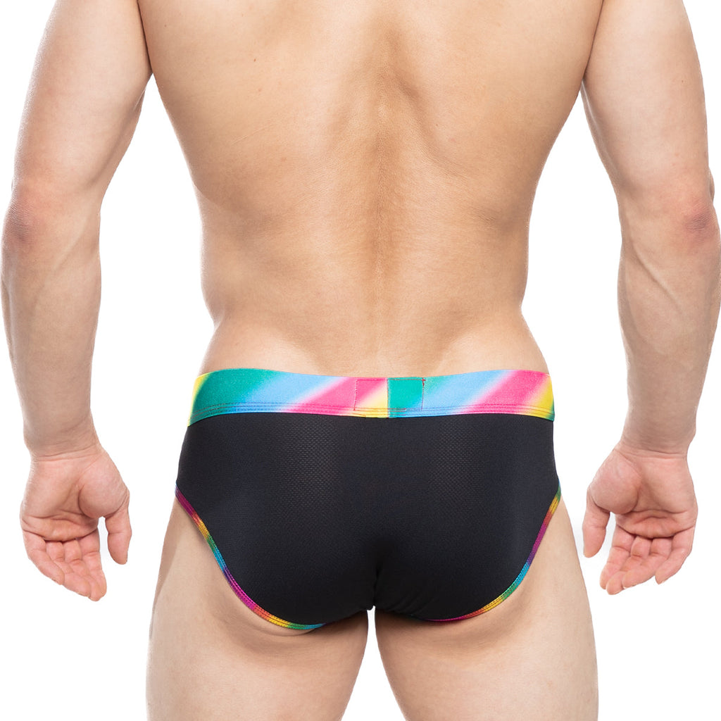 MetroMaleWear Pride Brief Black 5203-58
