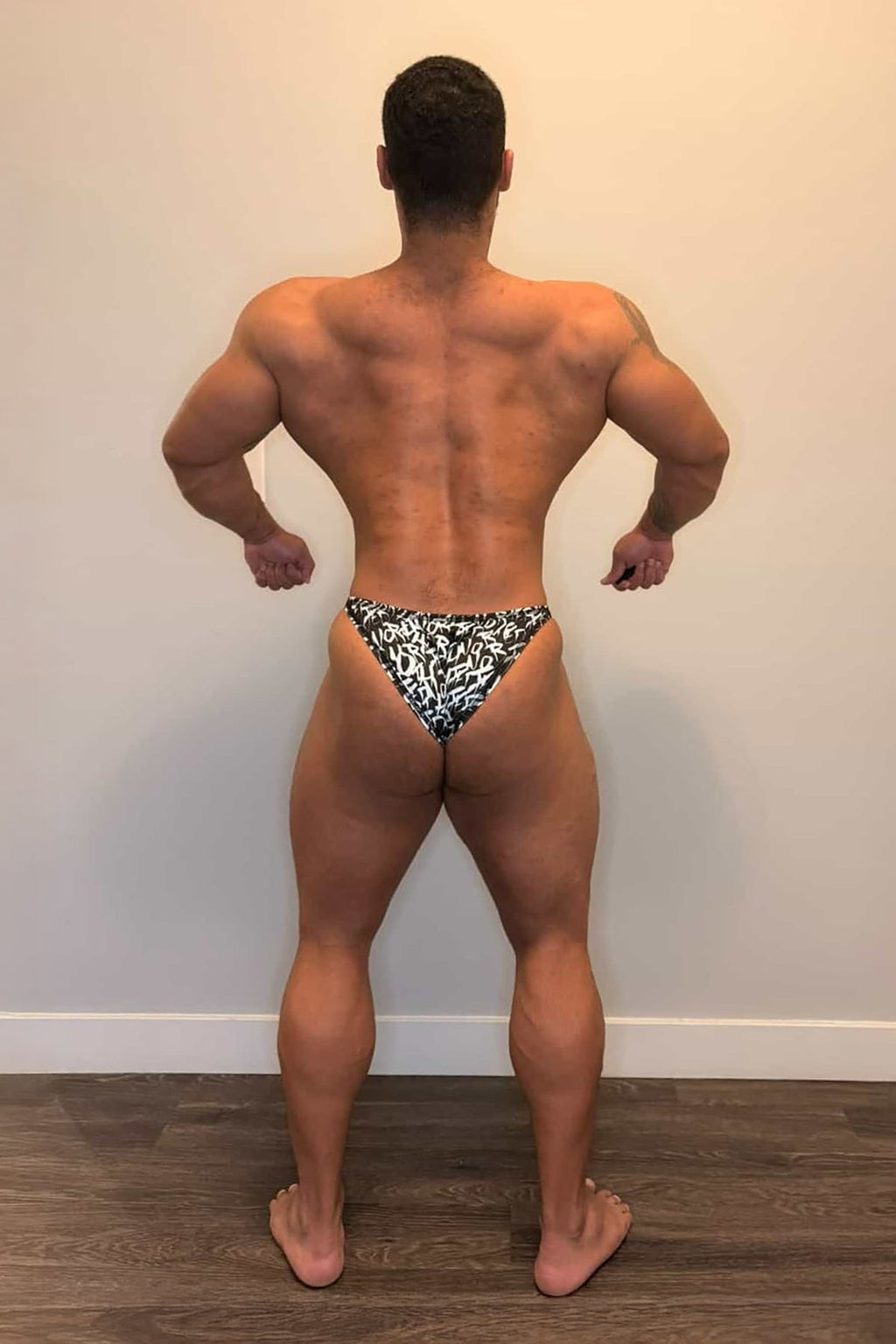 Jed North Men's Men's Bodybuilding Posing Trunks - Chaotic