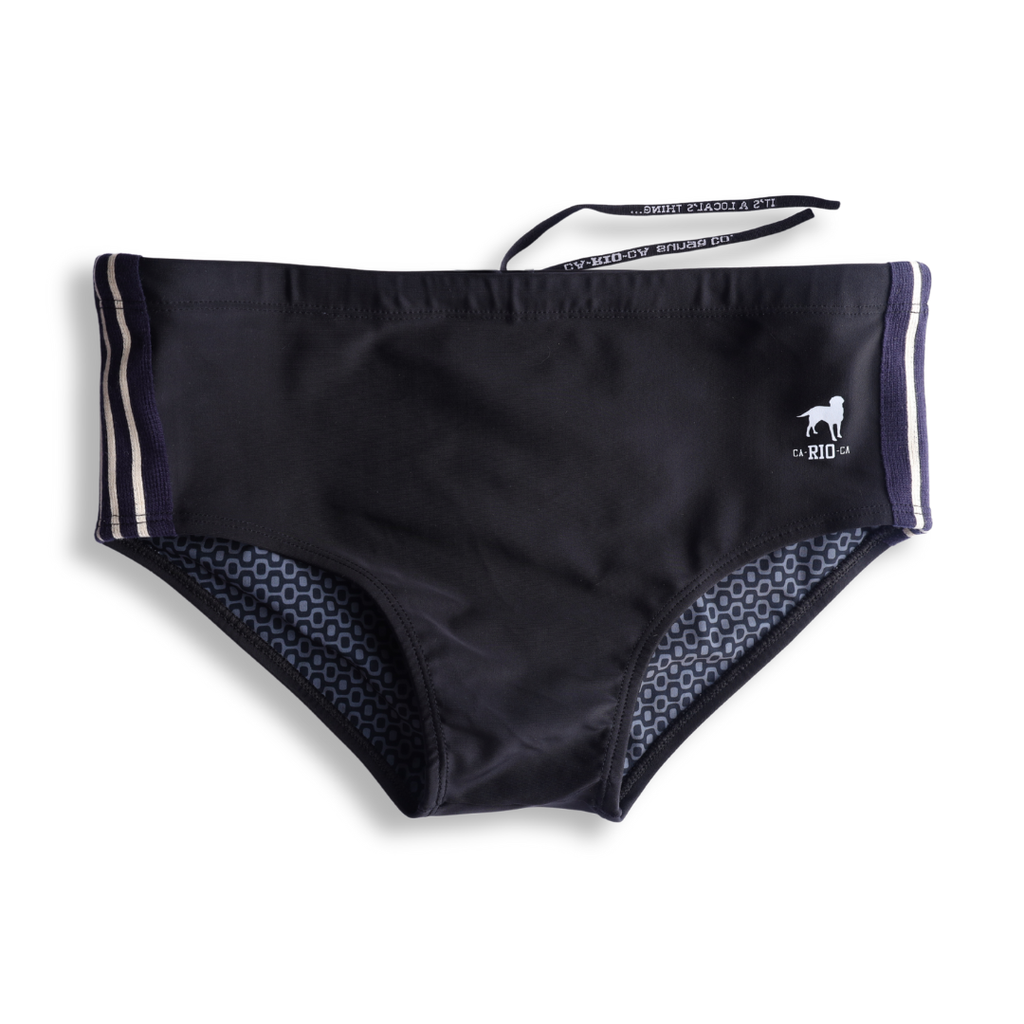 Galão Preto Sunga - Designer Swim Shorts