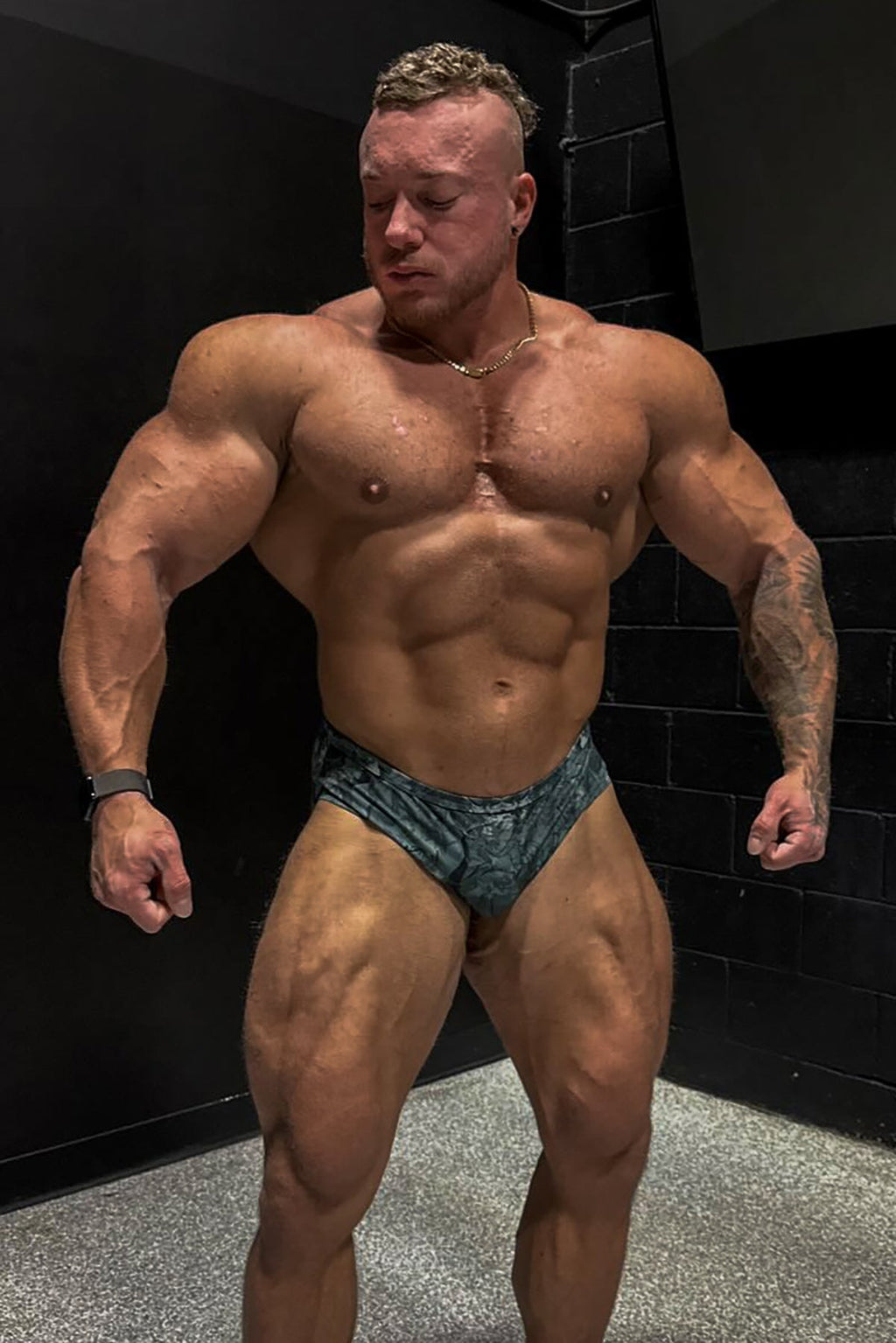 Jed North Classic Physique Trunks 2" Naht - Camo