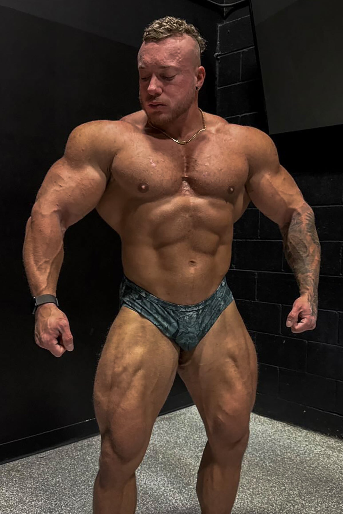 Jed North Classic Physique Trunks 2" Naht - Camo