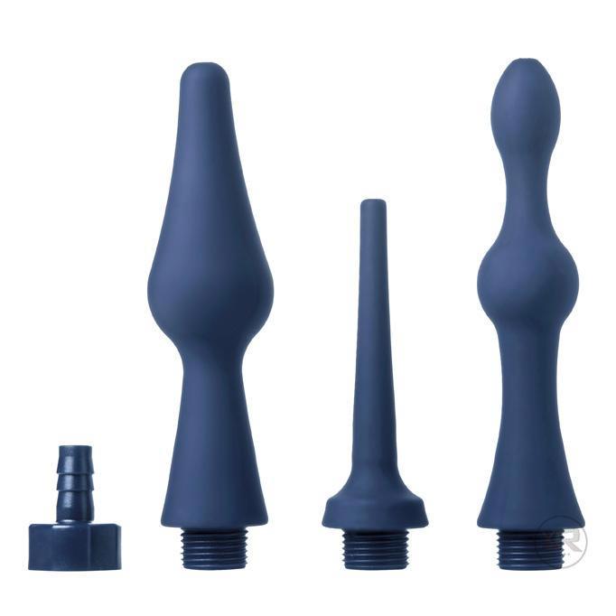 Juego de 5 peras para enema y accesorios