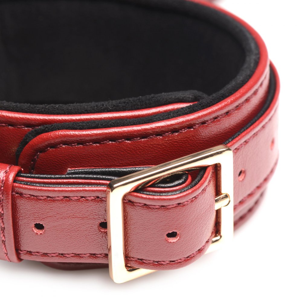 Conjunto de bondage burdeos de 6 piezas