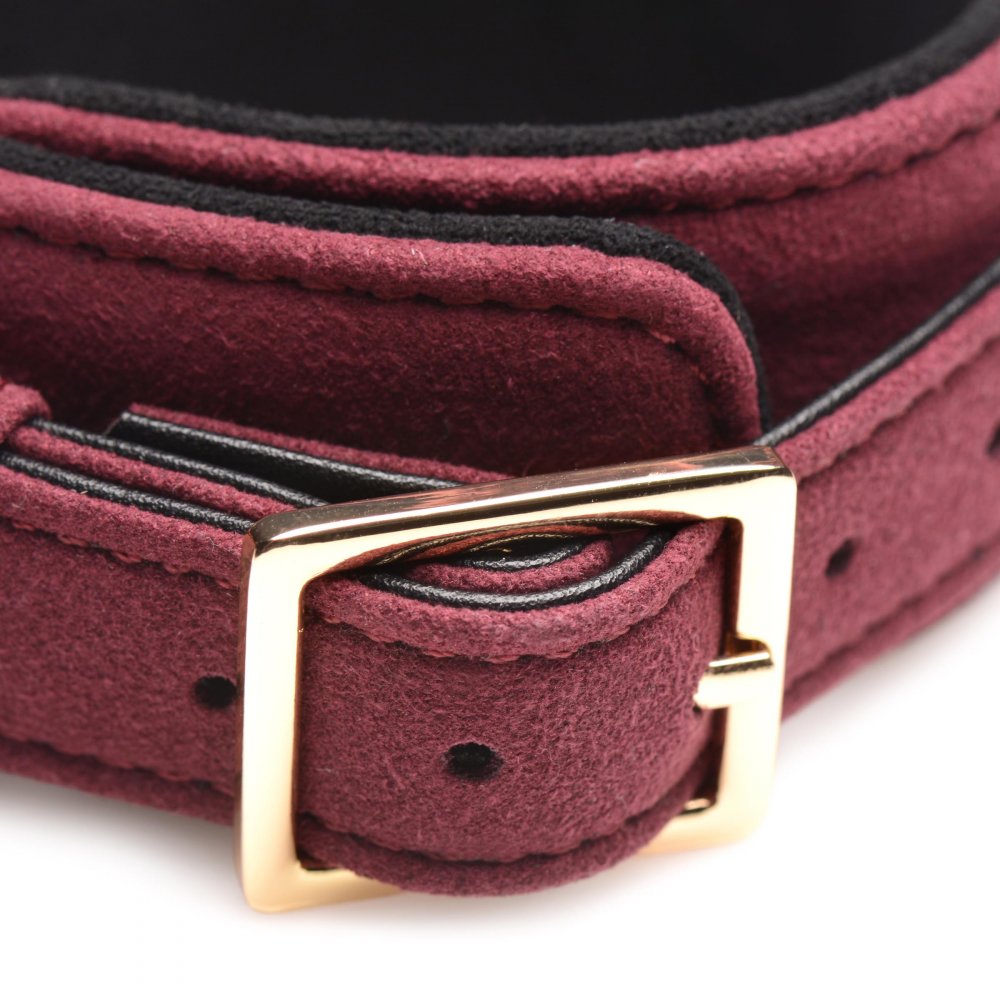Conjunto de bondage de terciopelo de 6 piezas