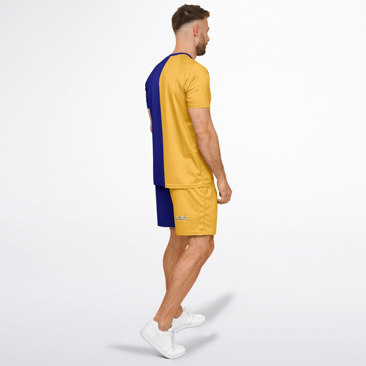 Maris Equi Signals "KILO" Nautical Theme Shorts And Top Set For Men