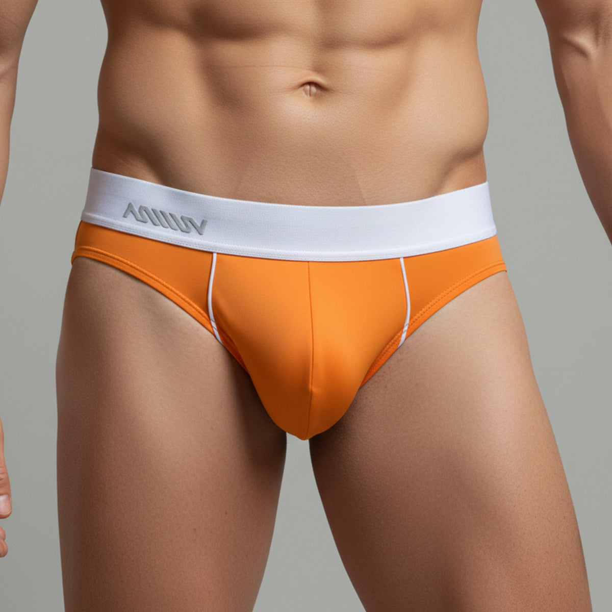 MetroMaleWear Flow Brief Orange 6113-14