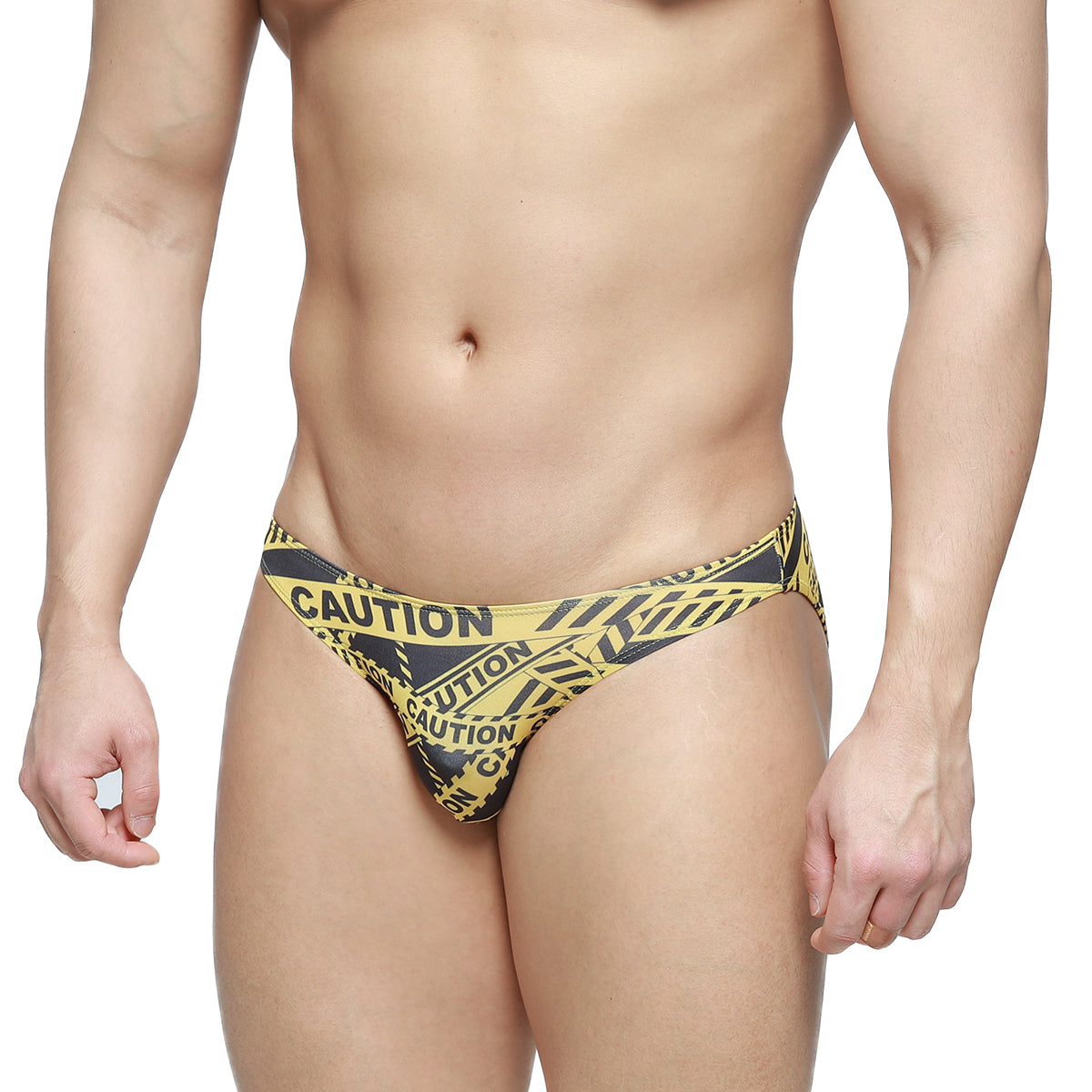 MetroMaleWear Caution Lowrise Bikini Black 6115-62