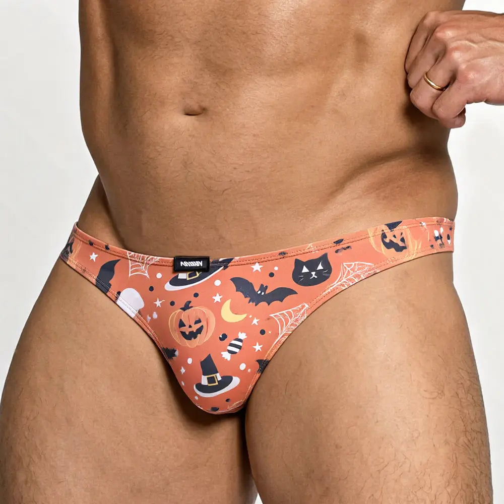 MetroMaleWear (M2W) Men's Super Lowrise Bikini Halloween 6115-73