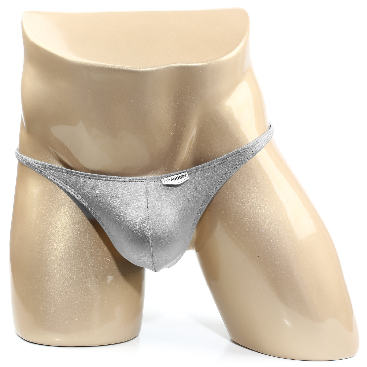 MetroMaleWear TROZO BIKINI SILVER 6126-10