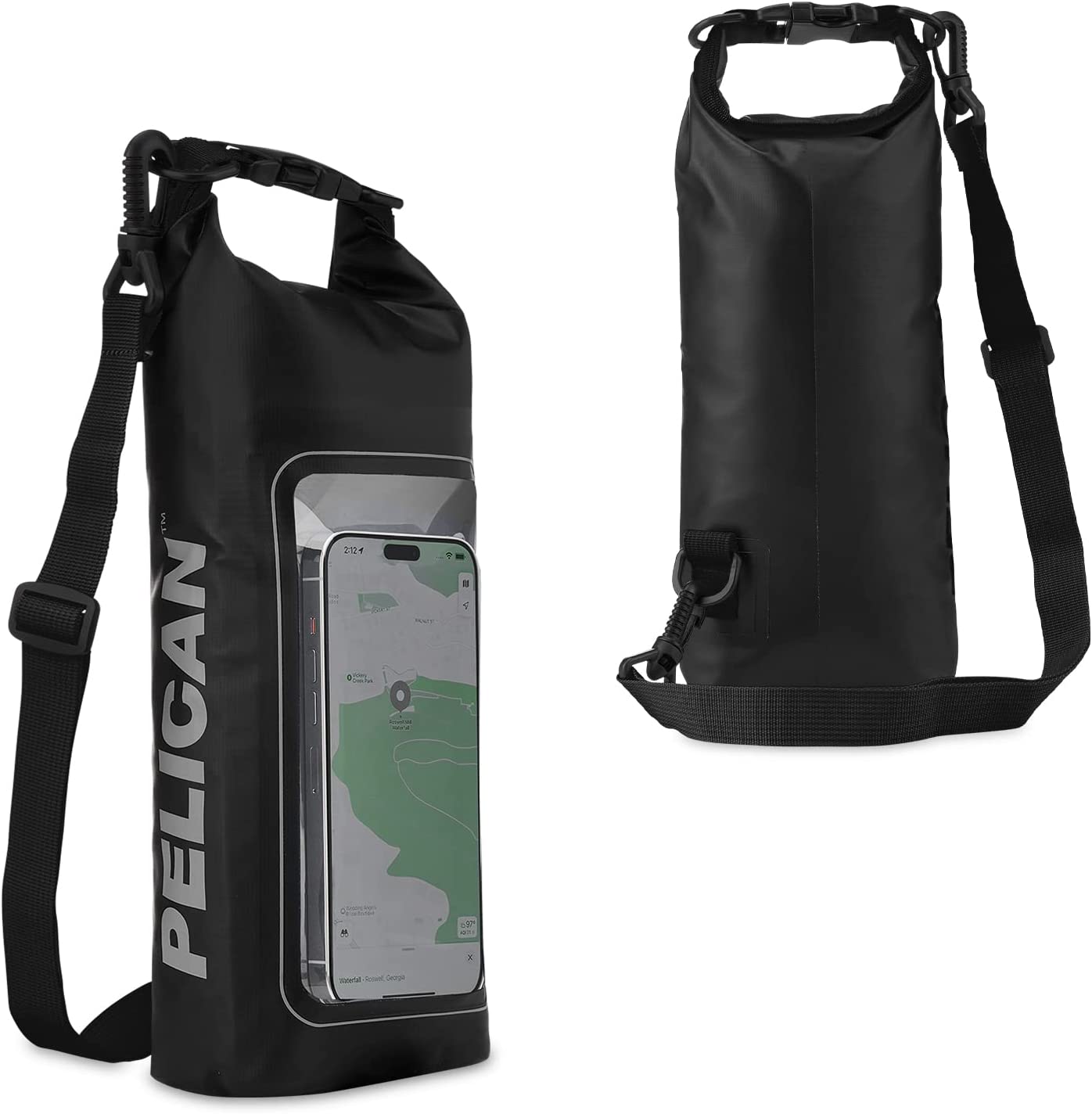 Wasserabweisender Dry Bag von Pelican Marine – (Stealth Black)