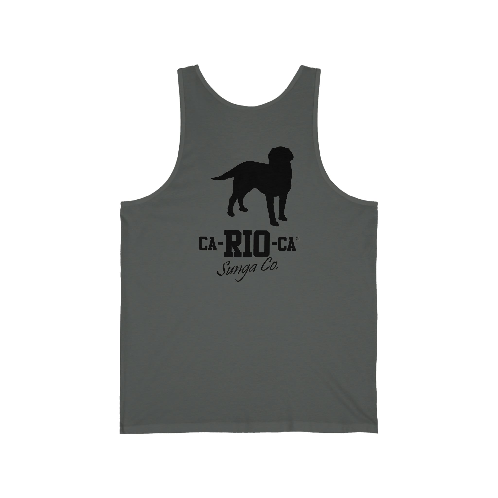 CA-RIO-CA Logotipo Black Print Tank Top - Men's Tank Top