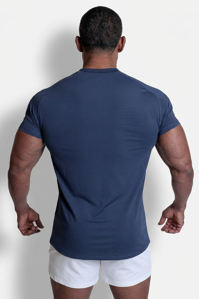 Jed North Premium Trainings-T-Shirt – Navy